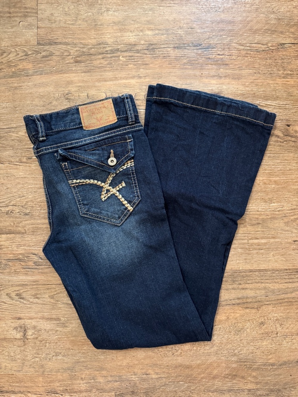 Amethyst Jeans Women's Dark Blue Boot Cut Jeans